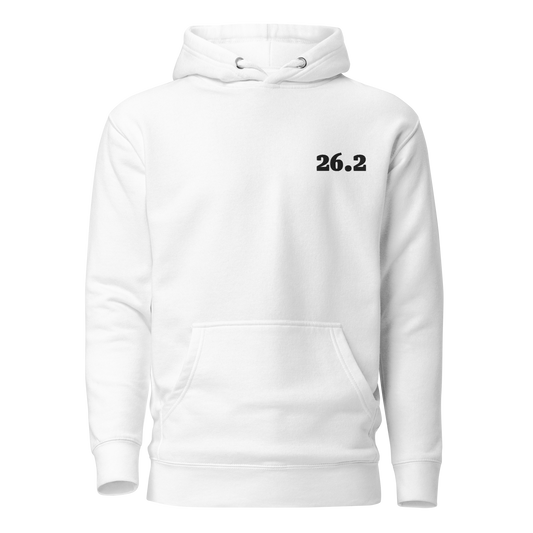“Pain is Temporary, 26.2 is Forever” Premium Hoodie | wear262
