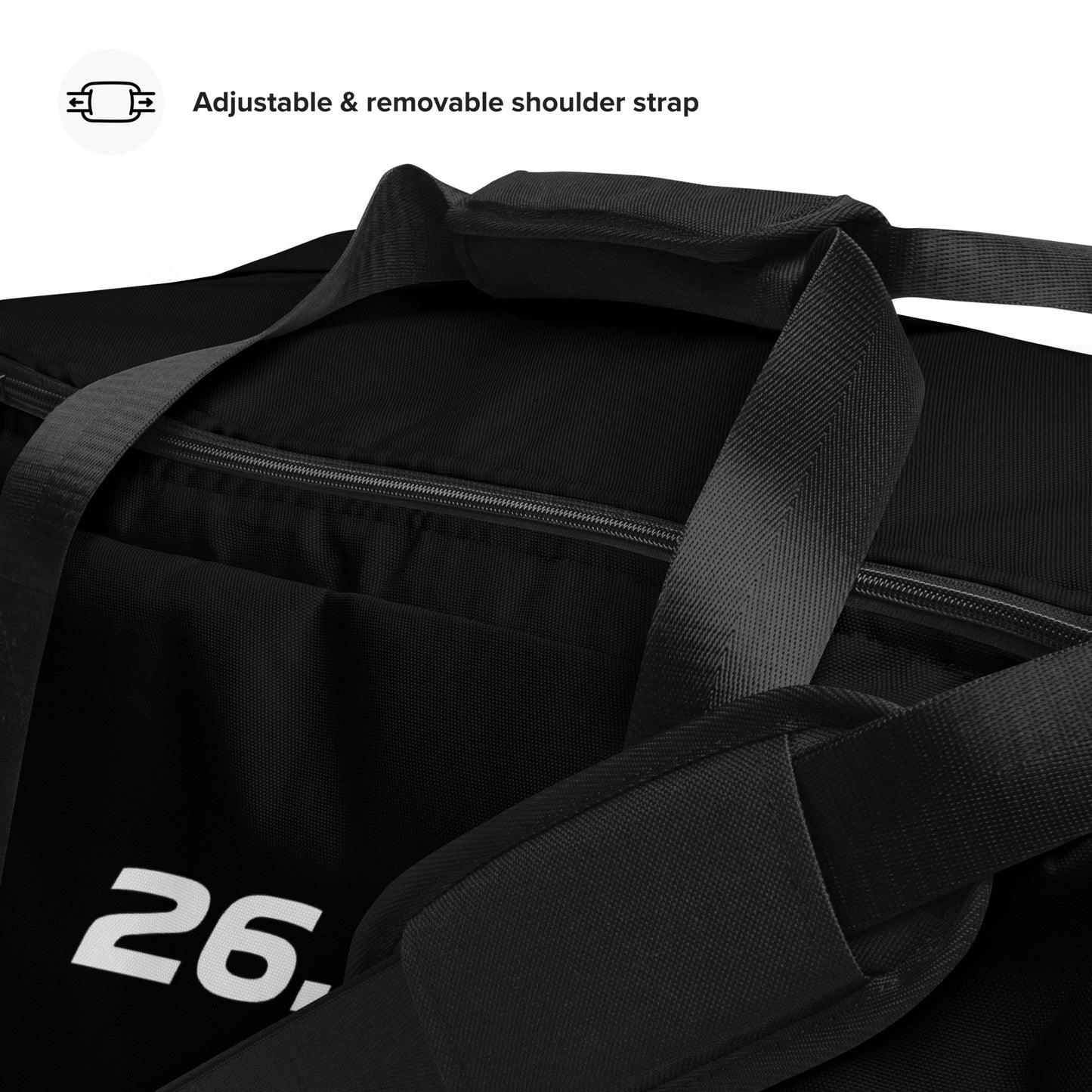 26.2 Premium Sport Duffel Bag Black