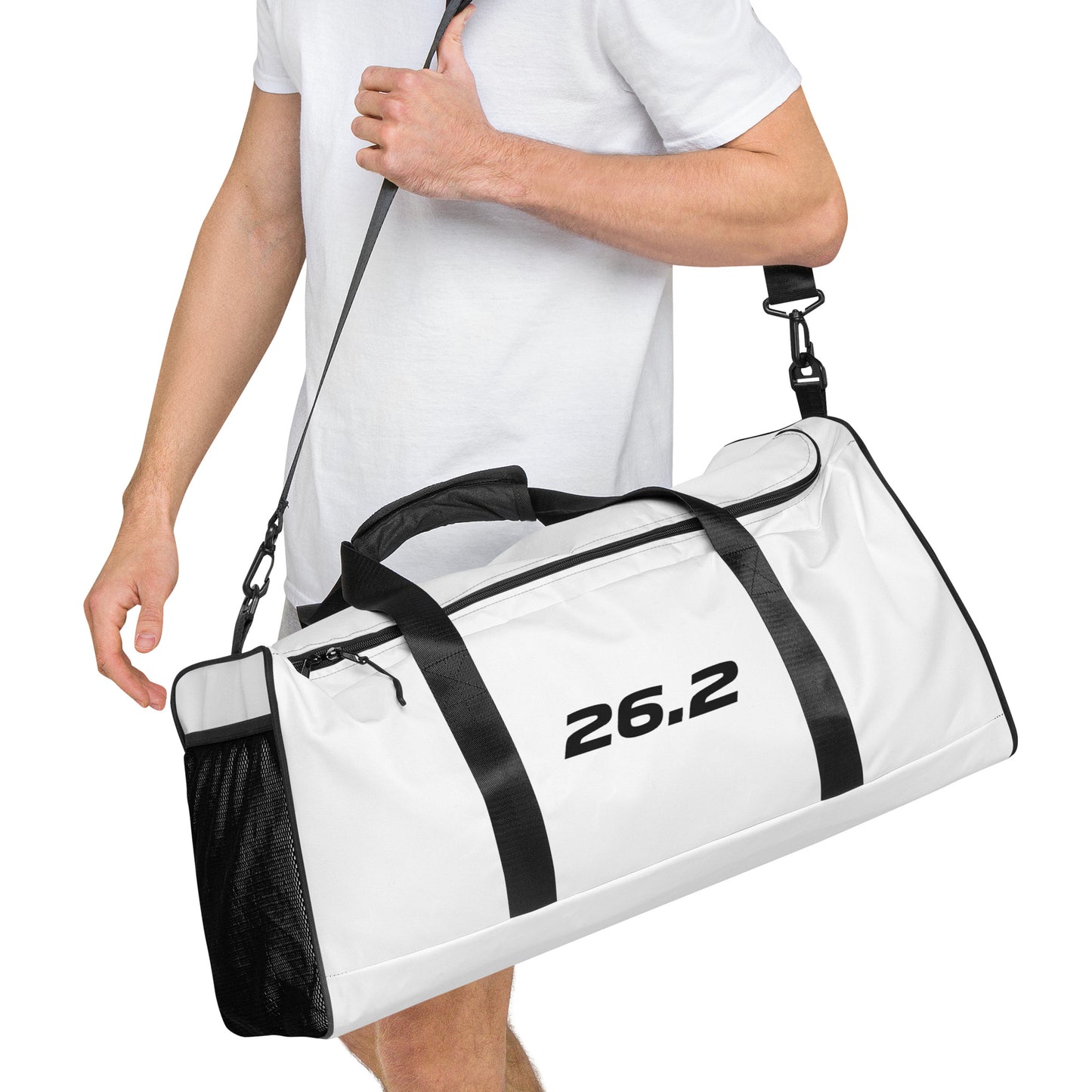26.2 Premium Sport Duffel Bag White