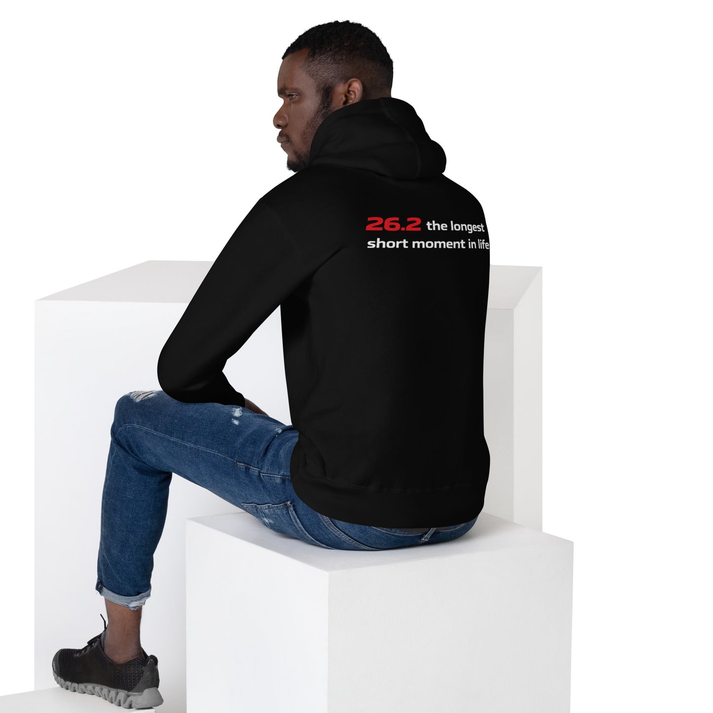 26.2 the longest short moment in life | mindset hoodie