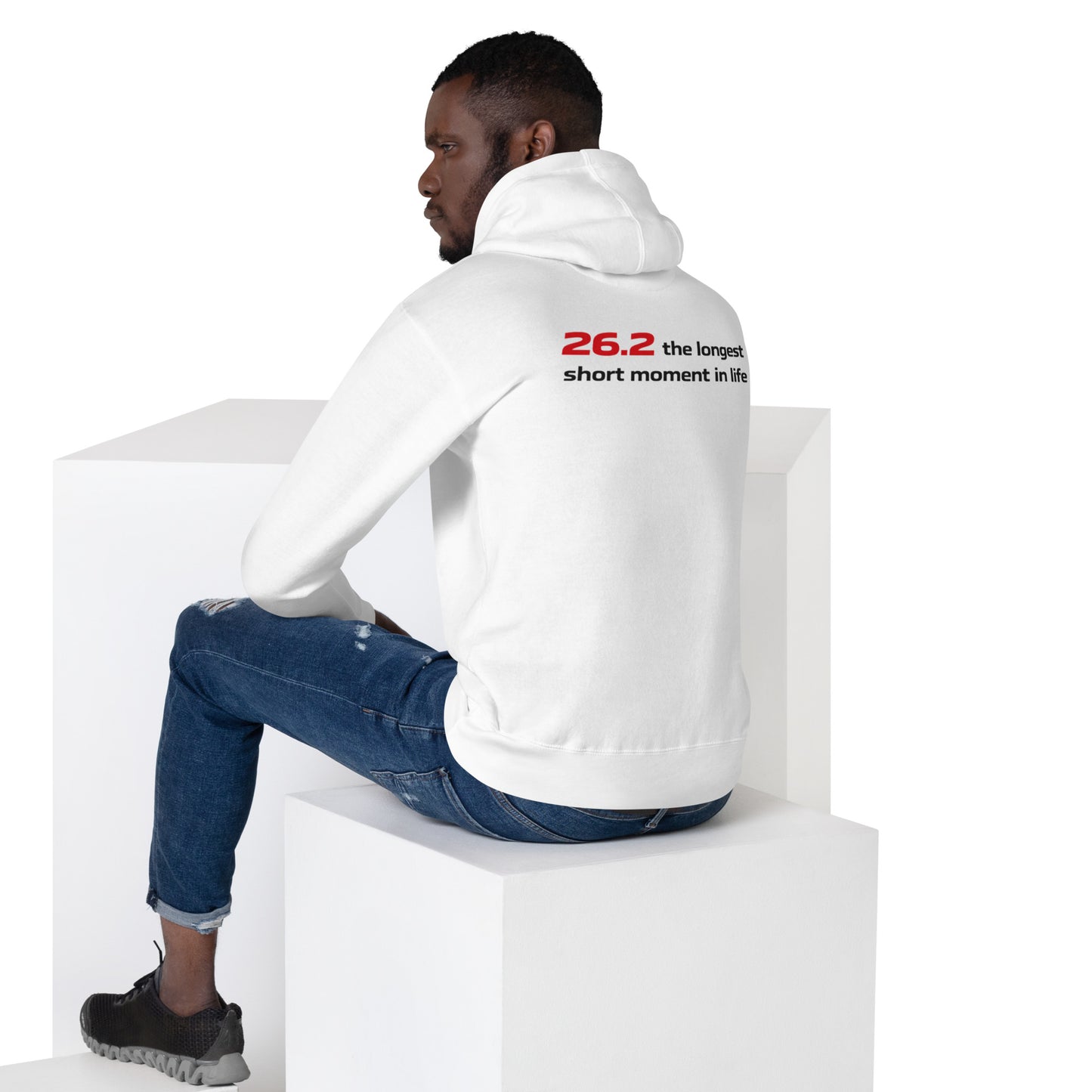 26.2 the longest short moment in life | mindset hoodie