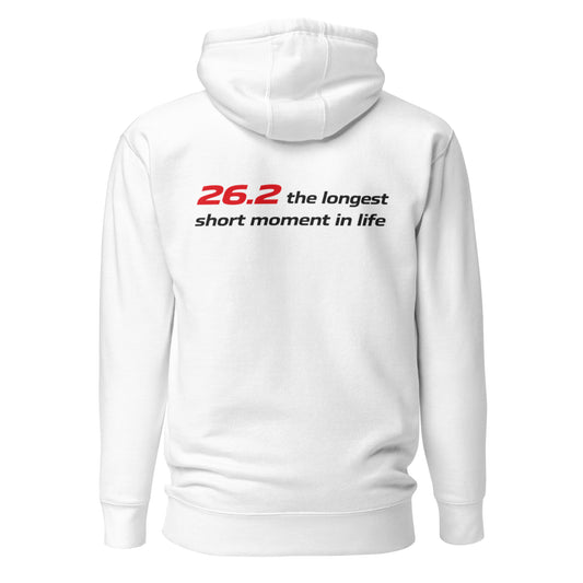 26.2 the longest short moment in life | mindset hoodie